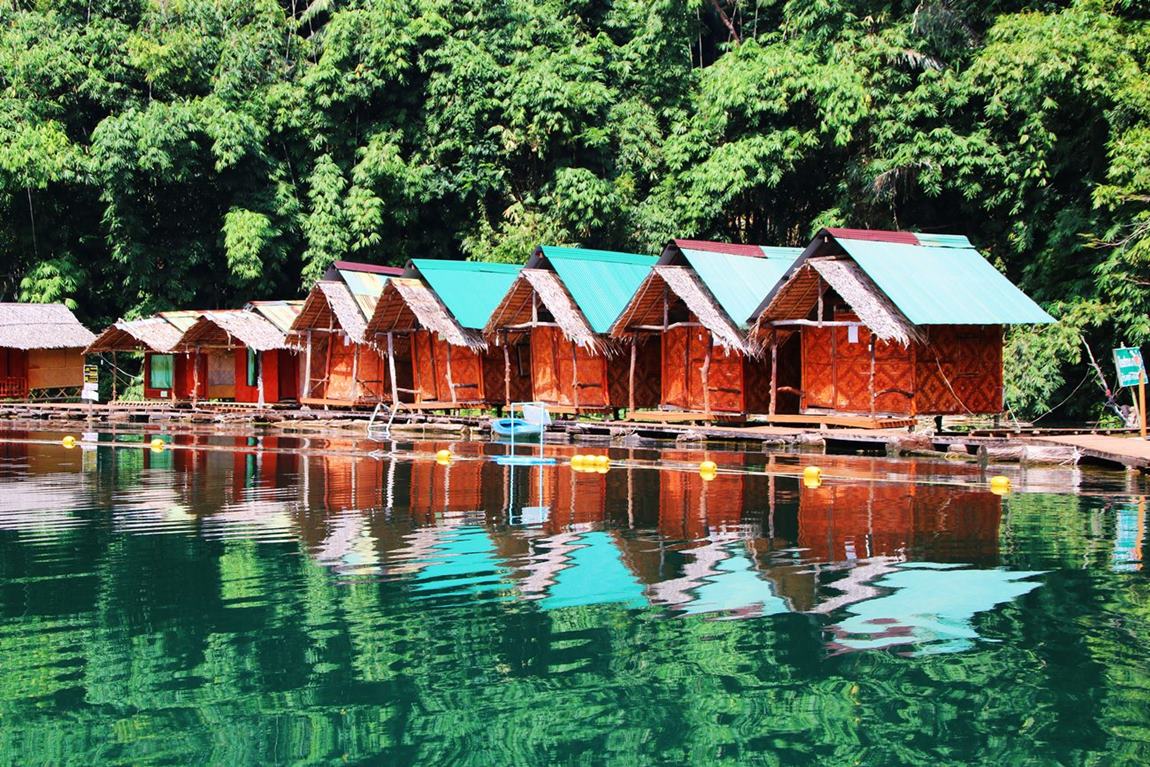 Khao Sok Tajlandia domki na jeziorze