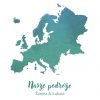 personalizowana mapa Europy
