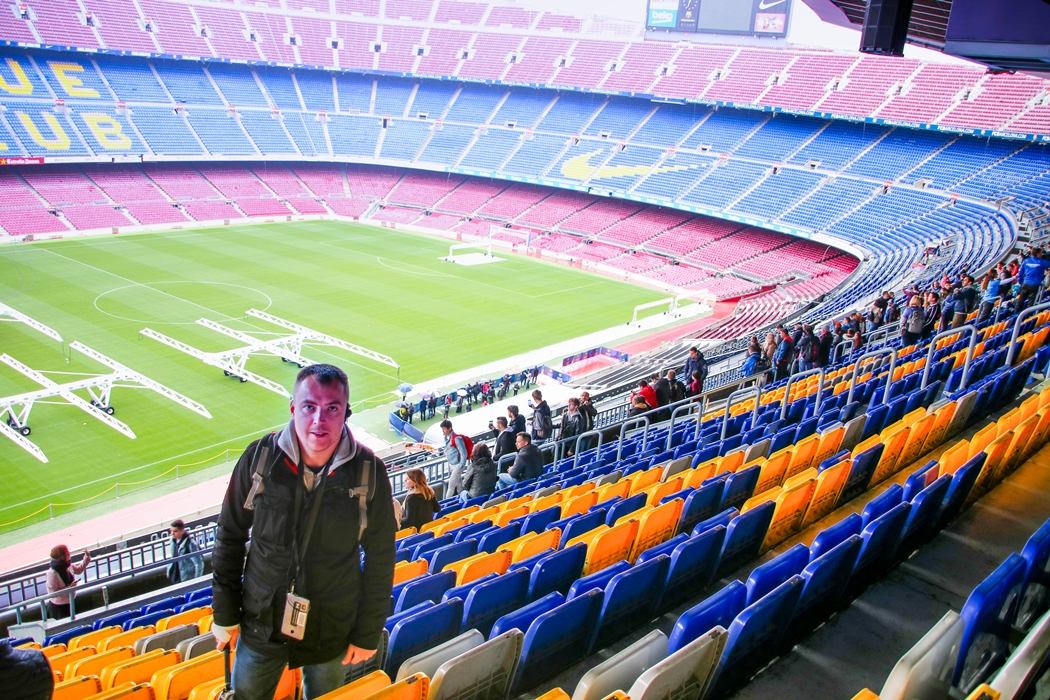 Barcelona camp nou stadion